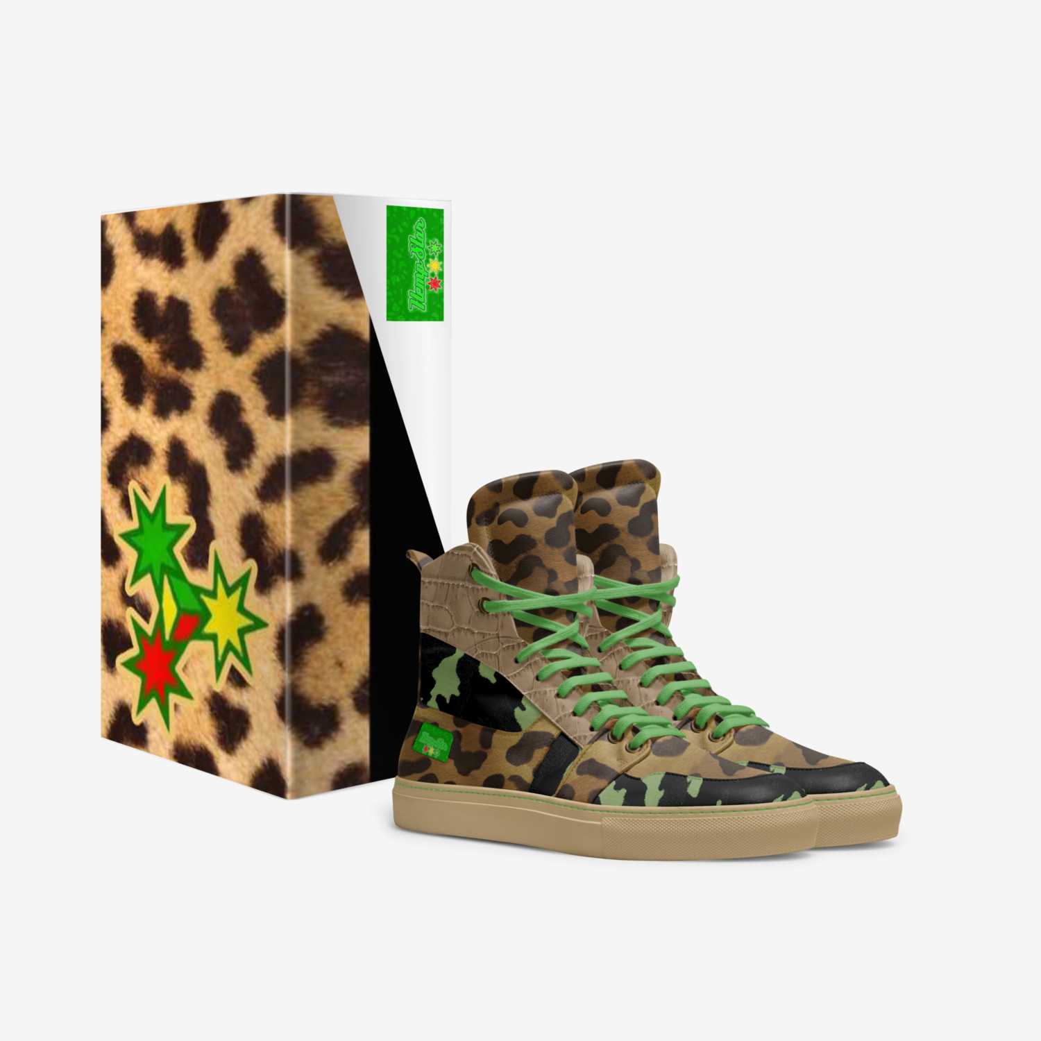 Hempstar Jungle custom made in Italy shoes by Ryan O. Ilinca | Box view